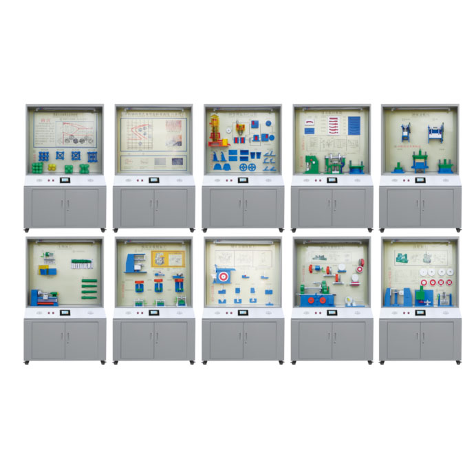 FZJS-10型《金属工艺学》示教陈列柜