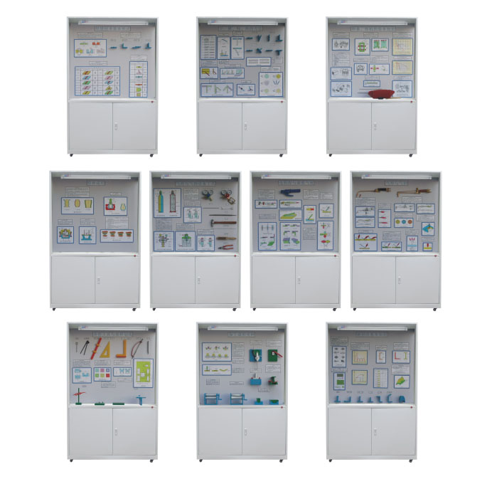 FZHM-10型《焊、铆工工艺学》示教陈列柜,