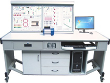DYPLC-05 PLC可编程控制实验装置(卧式),PLC可编程控制器实验台_PLC实训室教学设备_PLC可编程控制台（卧式）