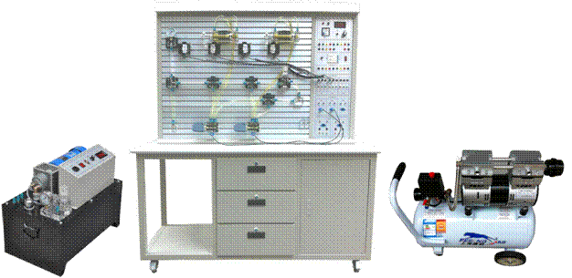 DYYY-TM6透明液压与气动PLC控制综合实训装置,透明液压与气动PLC控制综合实训装置