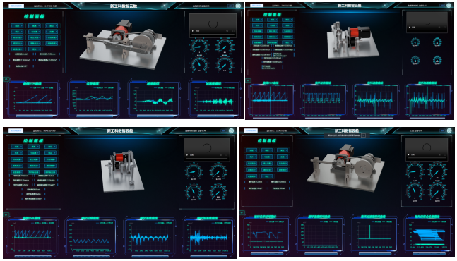 DYDI-JX1.0可重构曲柄滑块、导杆、摇杆、凸轮综合运动测试实验系统