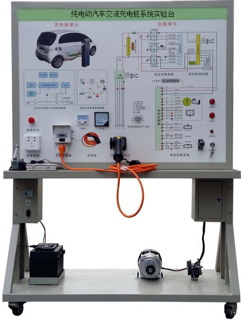 DYQC-34纯电动汽车交流充电桩系统实验台